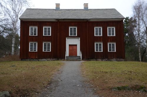 old house swedish sweden