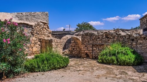 old house  ruins  stone