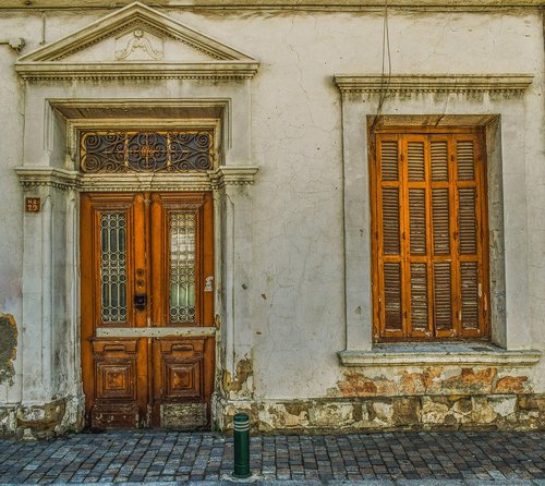 old house  facade  building