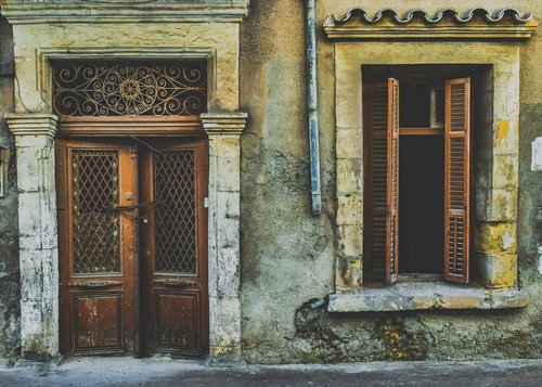 old house  facade  building