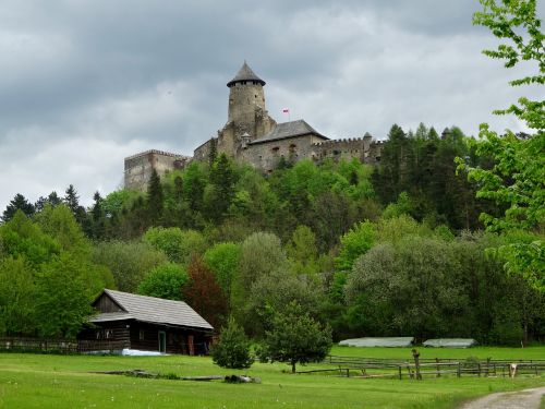 old lubovnia slovakia castle