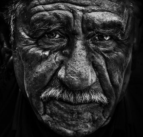 old man portrait face
