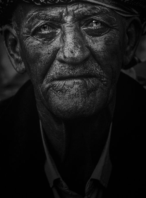 old man portrait person
