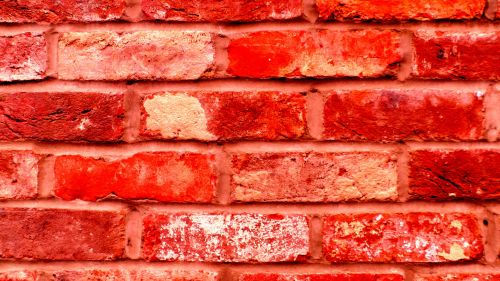 Old Red Brick Wall