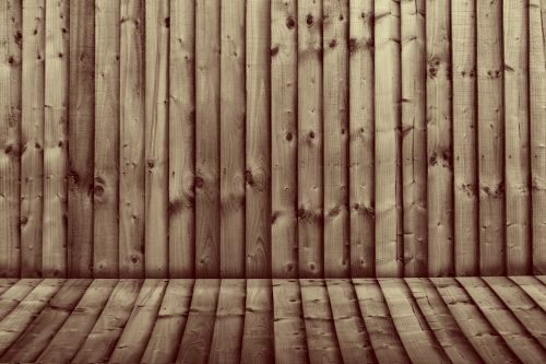 Old Room, Wooden Wall