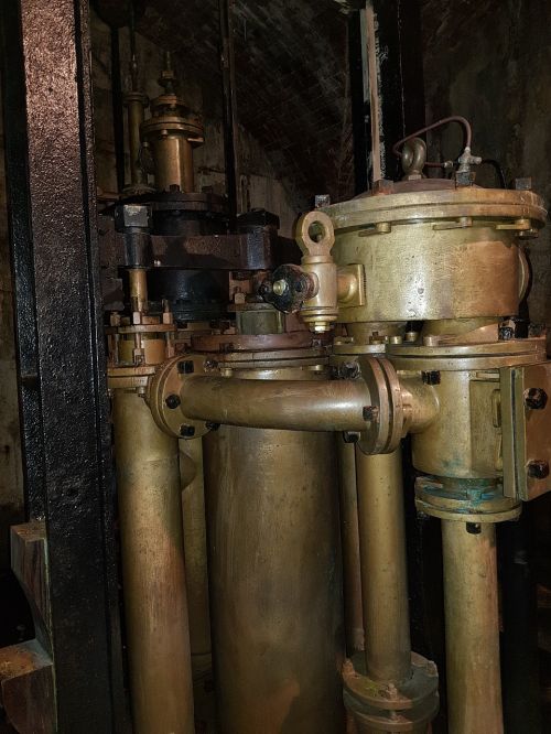 old saline water pump