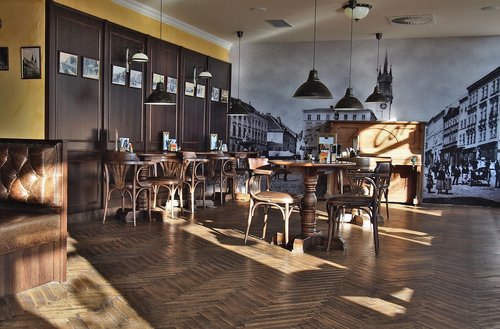 old style restaurant  znojmo  czech republic