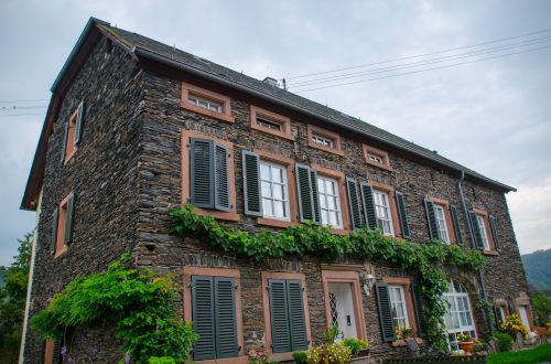 old town mosel house facade