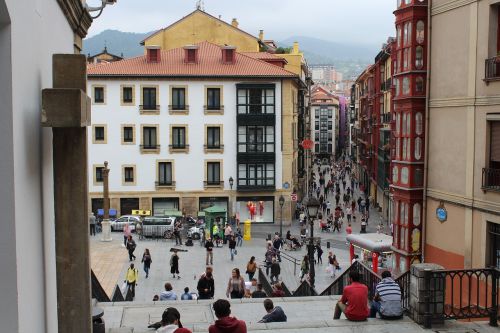 old town bilbao afternoon