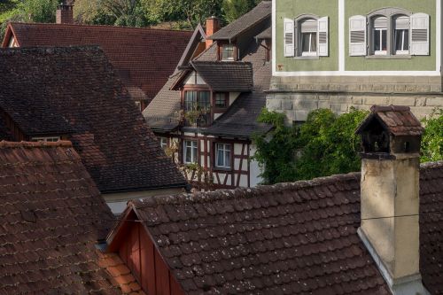 old town meersburg lake constance