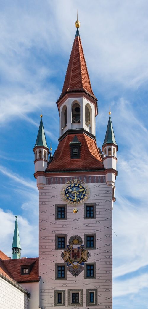 old town hall bell tower munich