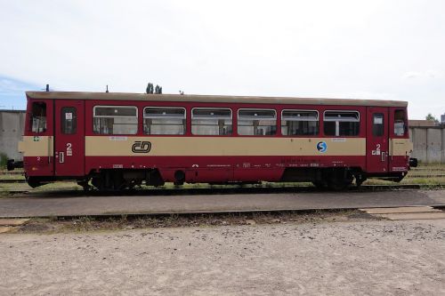 old train prague czech republic