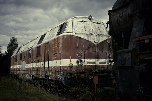 old train wreck train