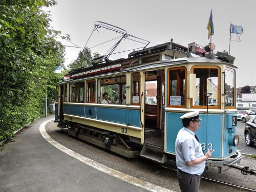 old tram tram133 gothenburg