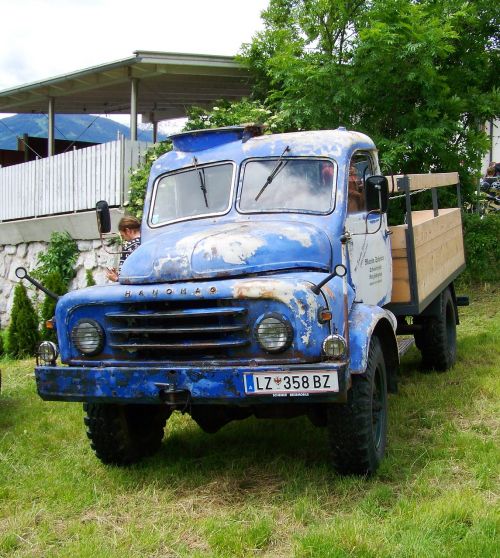 old truck veteran car doelsach