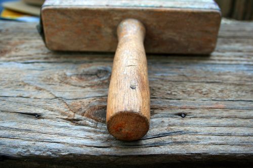 Old Wooden Brush