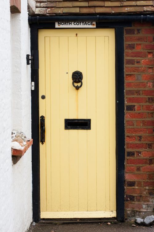 Old Yellow Door