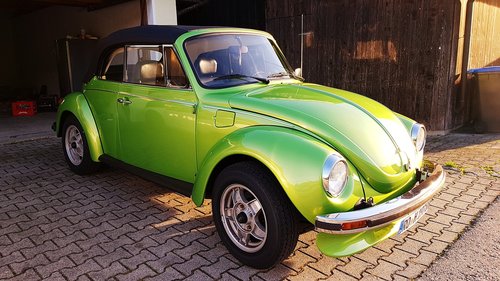 oldtimer  beetle  cabriolet