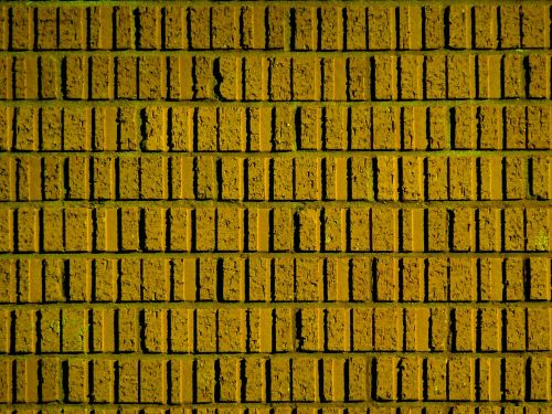 Olive Brick Wall Background