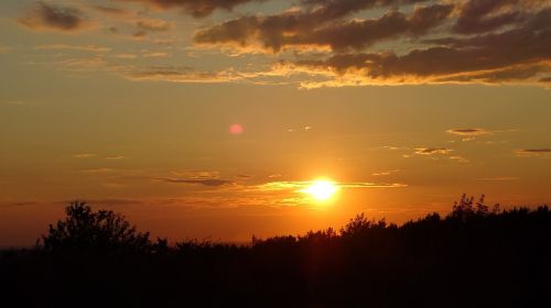 olkusz poland sunset