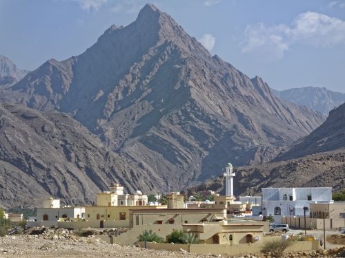 oman region schamal ash-scharqiyya mountain