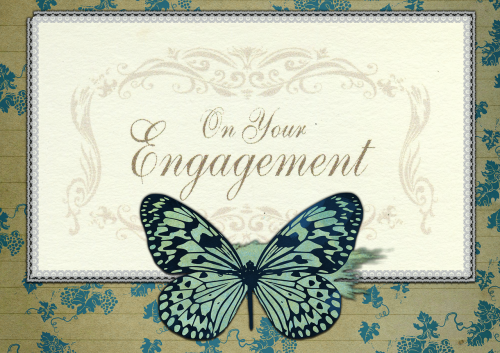 on your engagement