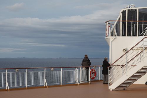 on bord ferry kiel