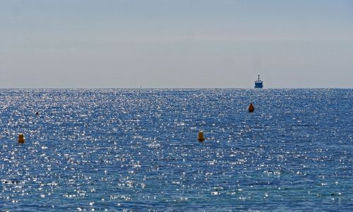 on the high seas horizon mediterranean
