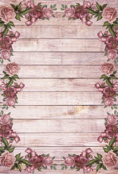 on wood pink magenta