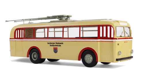 one type mpe schumann trolley bus