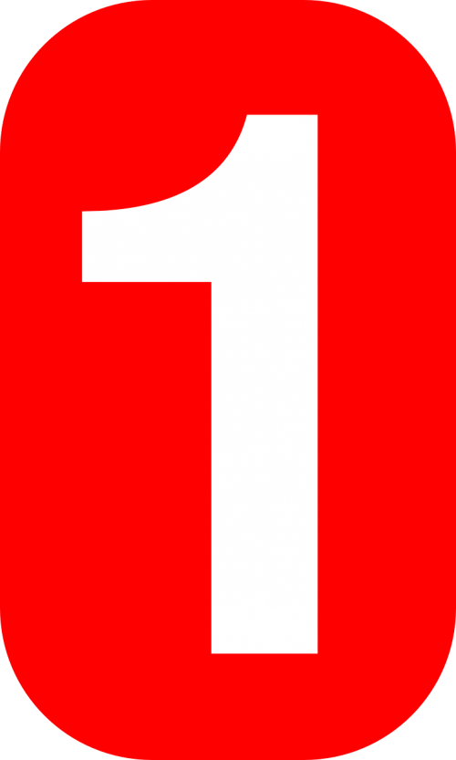 one 1 number