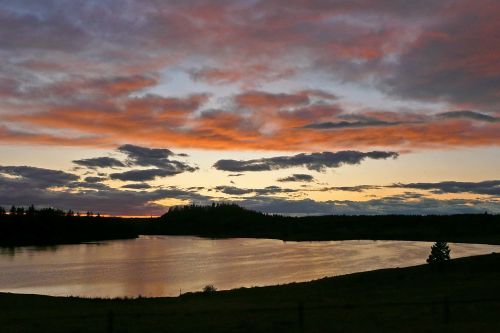 onehundredeight mile lake sunset