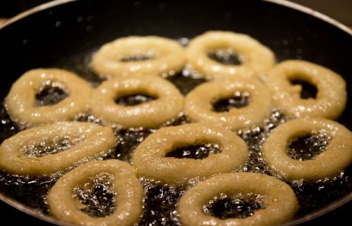 onion rings fried food