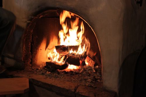 open fire oven fire