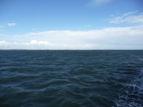 open sea north sea wave