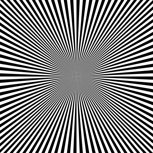 optical illusion black pattern