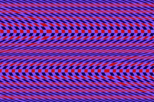 Optical Shift In Red And Blue