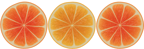 orange slices design