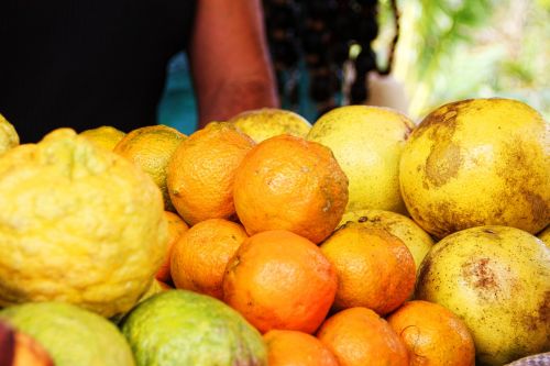 orange lemon fruit