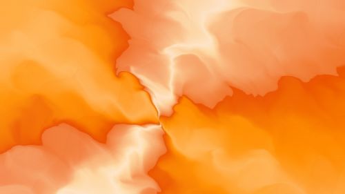 orange 3d background