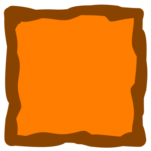 orange frame album