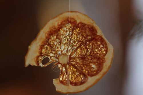 orange dried market