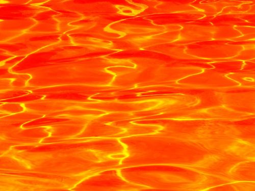 orange water yellow