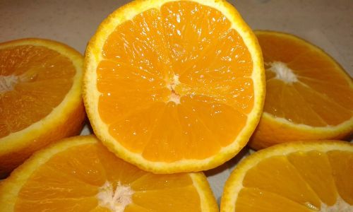 orange healthy fruit