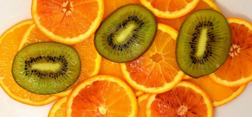 orange kiwi delicious