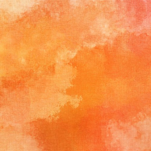 orange  canvas  watercolor
