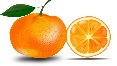 orange fruit juicy