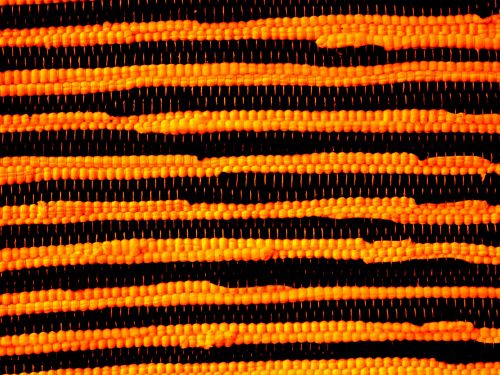 Orange Abstract Pattern Background