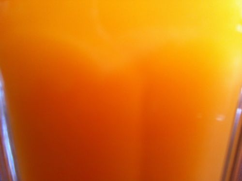 orange juice orange glass