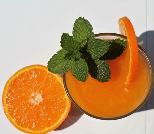 orange juice vitamin c fresh